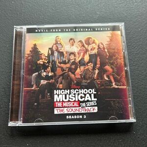 Disney High School Musical Series Soundtrack CD with Red and Black Cover